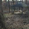 One of several gazebos in Mineral Spring Park, near East Ends Athletic Association.