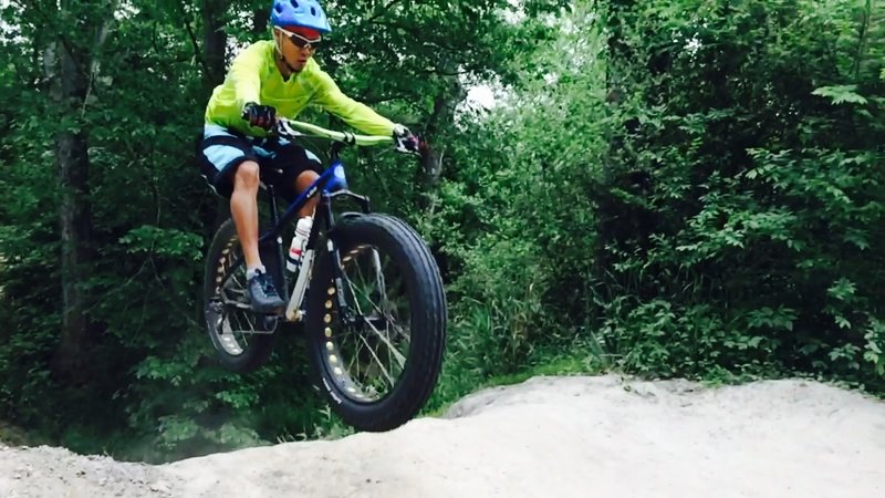 The Bowl at Cypresswood MTB Trails.