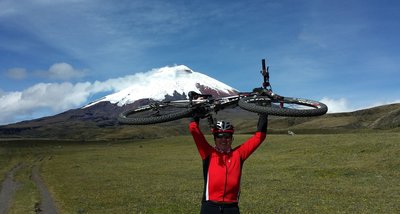 Trail at Cotopaxi volcano, Ecuador