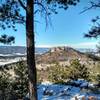 Scenic overlook north towards Cook Creek.