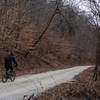 Heading down Spaas Creek Road from the intersection with North Fork Road (KY 613)