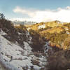 Mid winter ride on Backbone trail, S mountain, Salida.