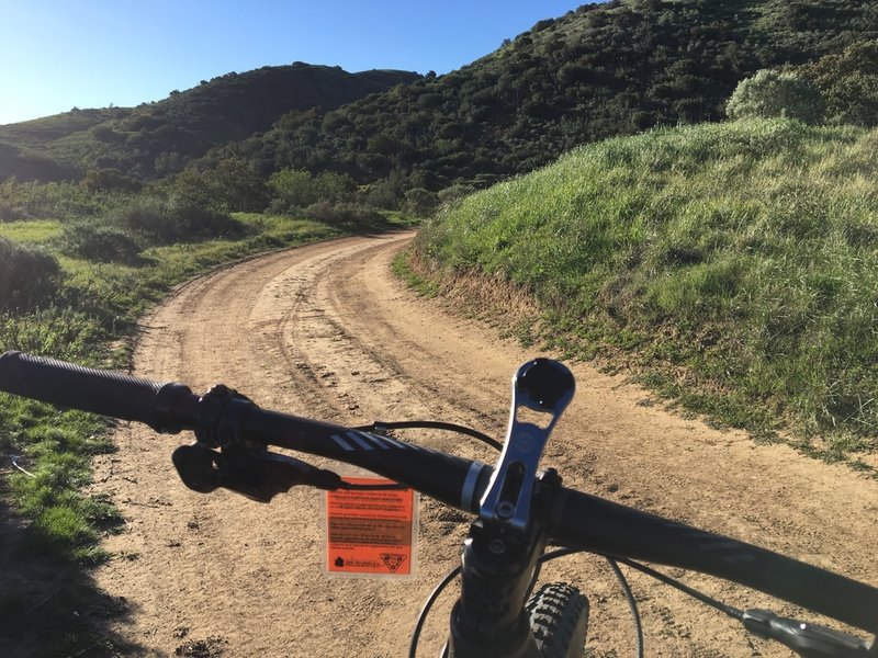 Heading up East Loma from Hicks Haul Road