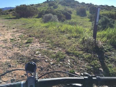 Intersection of Limestone Spur and Limestone Ridge Trailhead