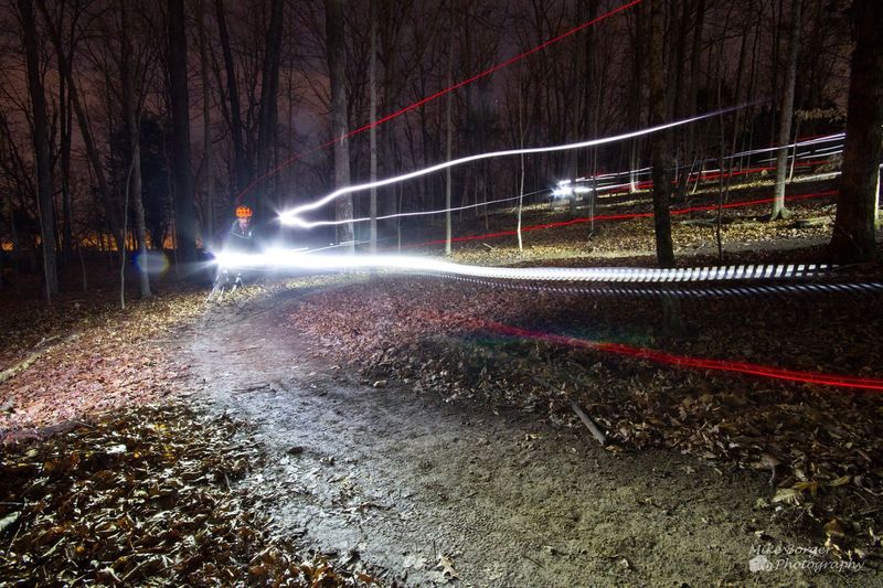 Night ride on Saunders Springs!