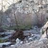 One of the many fun creek / river crossings