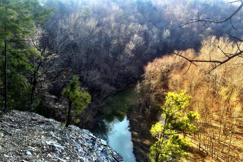 View from the top of the first climb out of the Highway 27 (Fishing Village) Trailhead.