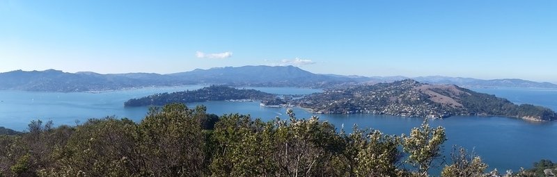 Summit panorama from Golden Gate, Mt. Tam, Tiburon.