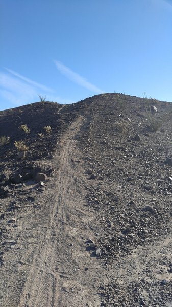 Tough climb up Sidewalk