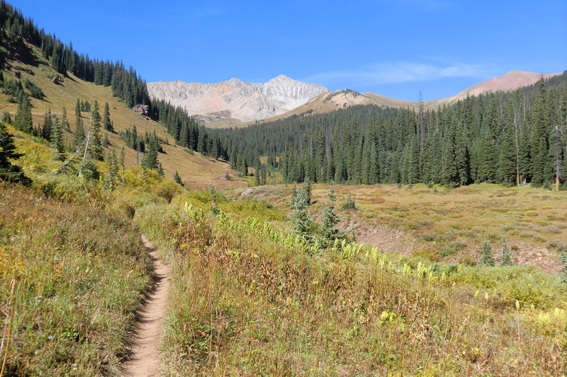 Brush Creek Trail southwest of Star Pass