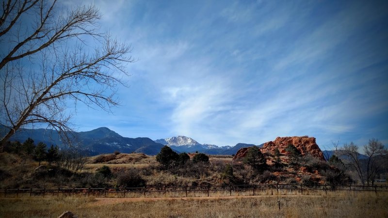 Red Rock Canyon Trailhead.