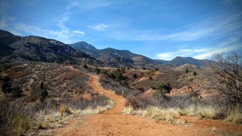 Mesa Trail climb.