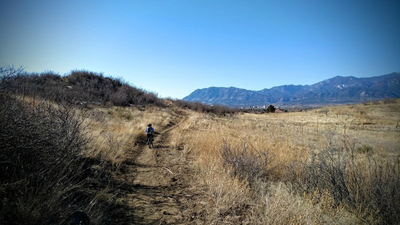 Enjoying the Palmer Point loop.