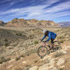 Badger Pass downhill.