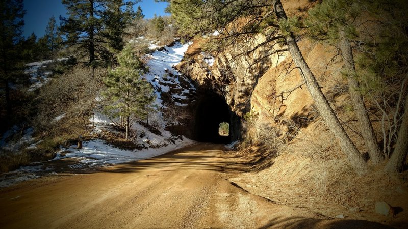 Gold Camp Road tunnel #1.