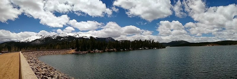 Nice view from the reservoir.