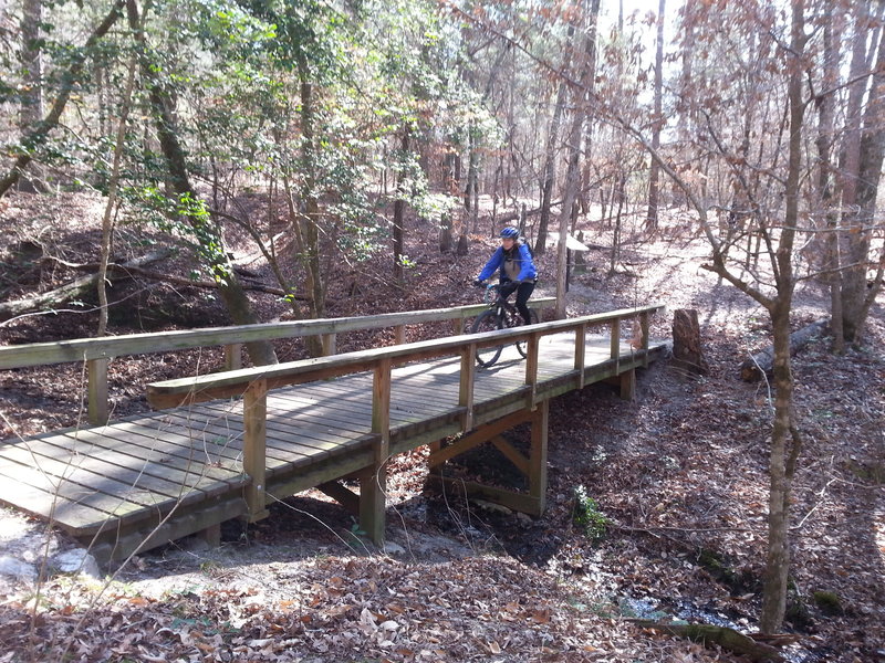 One of the many nice bridges.