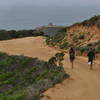 Start of steep section past junction with Pedro Mountain Road.