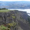 Looking south along the Coyote Wall.