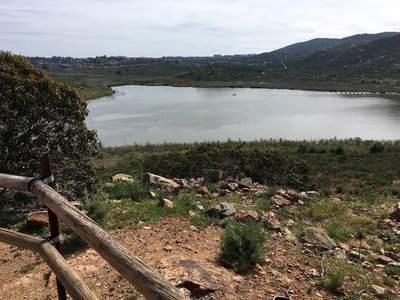 lake hodges bike trail