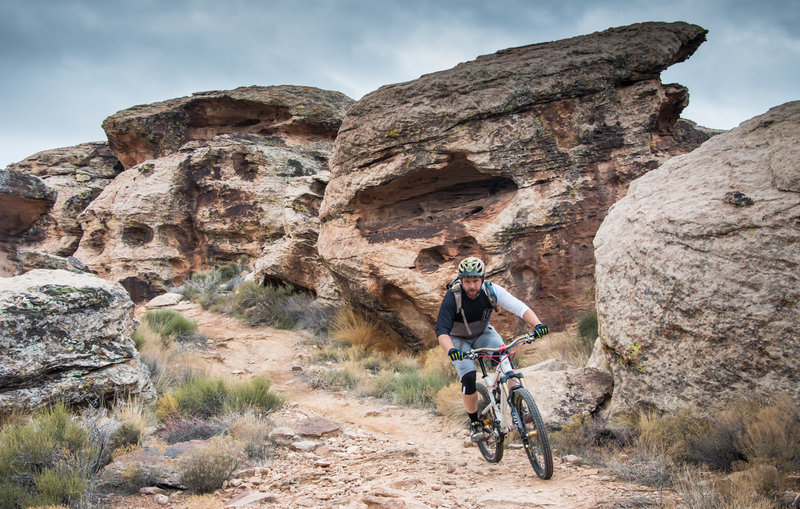 The Zen Trail in Santa Clara, UT... a must ride!