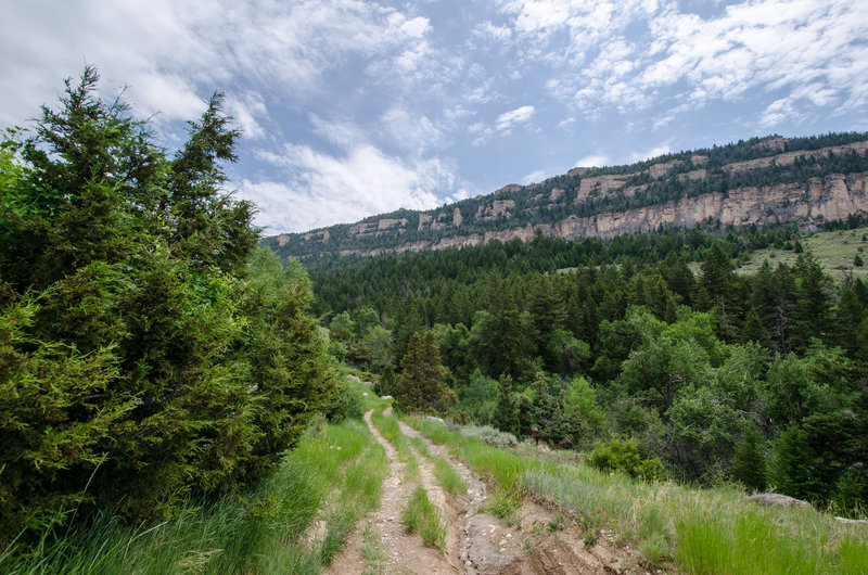 Great views near the William J. Mentock Trail.