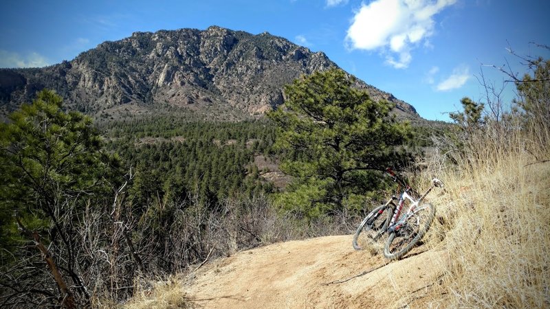 Descending Talon trail.