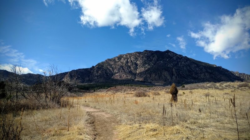 Cheyenne Mountain from Talon trail.