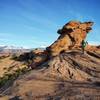 Practice ride with La Sal mountain in the background.