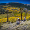 Kristen and Danielle soaking up the awesome colors of fall!