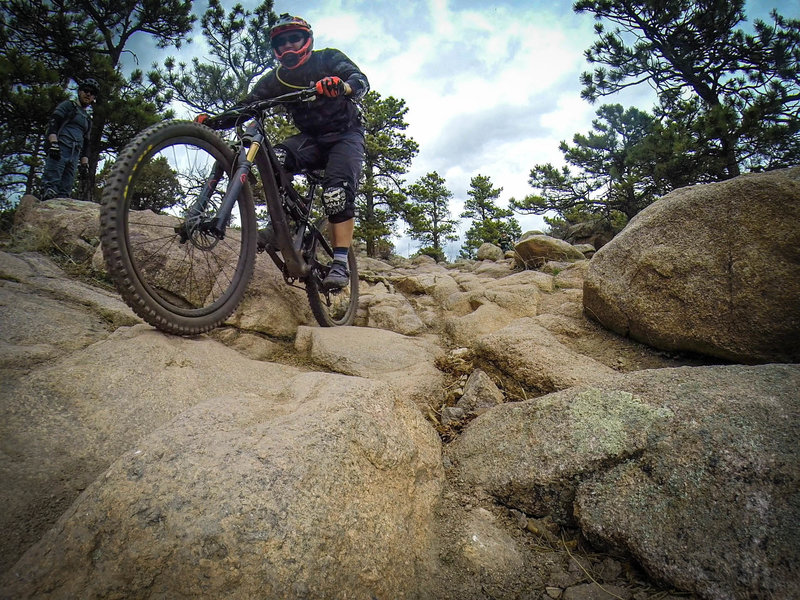 One of the most technically challenging trails in Colorado, and loads of fun both up and down!