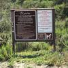 Entrance to the trail at Santa Margarita Parkway.