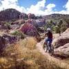 Beautiful rock formation at Constellation Trails.