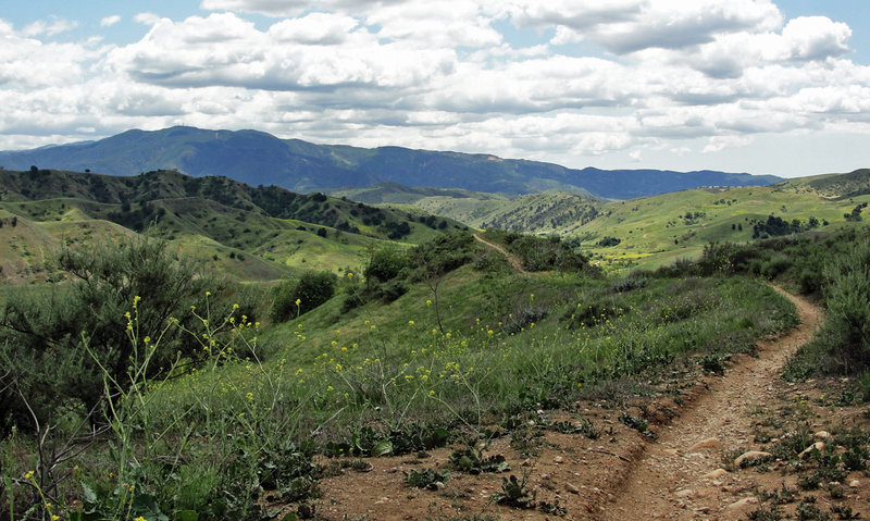 Ripping through the south end of Bane Ridge!