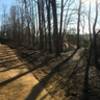 Panorama of the trailhead for Laurel Hill.