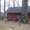 The ride up to the shelter is mostly uphill with many hike-a-bike sections.