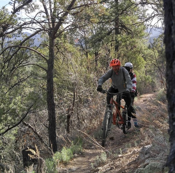 Climbing Mountain Loop counter-clockwise. The easy climb.