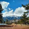 View towards Pikes Peak.