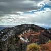 Overlook towards Waldo Canyon and the city.