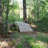 Recovering from the flood, new bridge installed at the 4 mile mark.