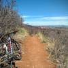 Overlook to Garden of the Gods, near the end of the trail.