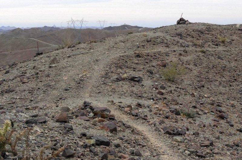 Intersection of Pumpkin Patch and jeep trail.