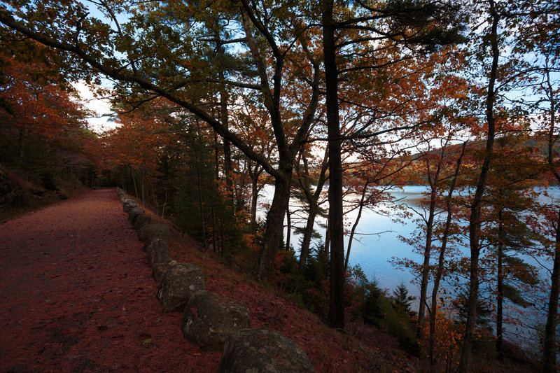 Eagle Lake fall color.