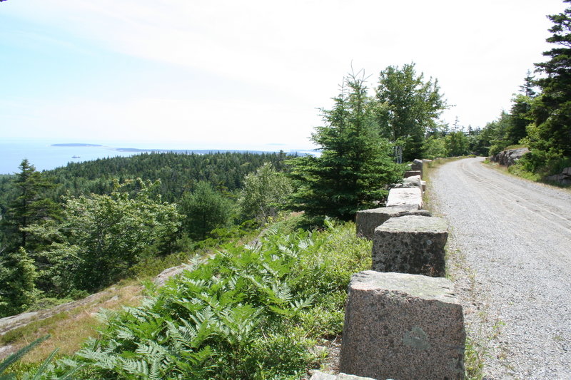 Carriage Road on Mt. Day.