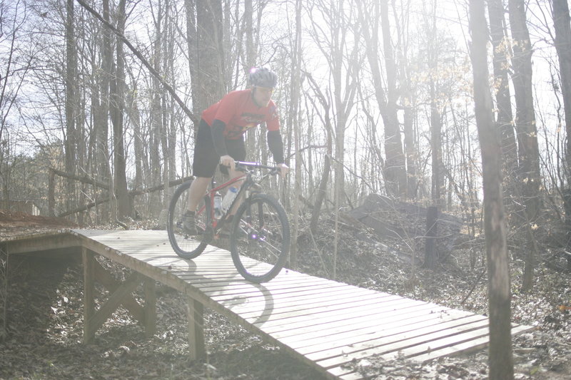 The Wooden Bridge.