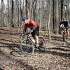 The switchbacks heading out counterclockwise.