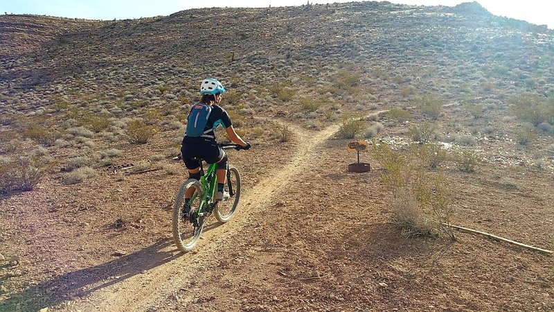 Always excited to ride a new trail.