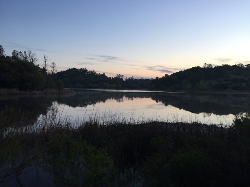 Sunrise at Mississippi Lake.