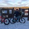 Winter riding at Three Peaks.