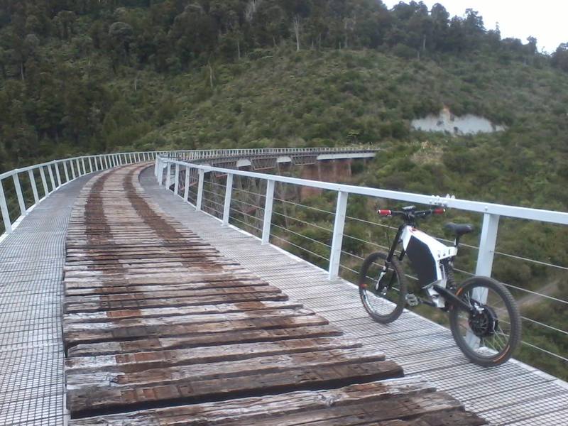 The majestic Hapuawhenua Viaduct on the Ohakune Old Coach Road.